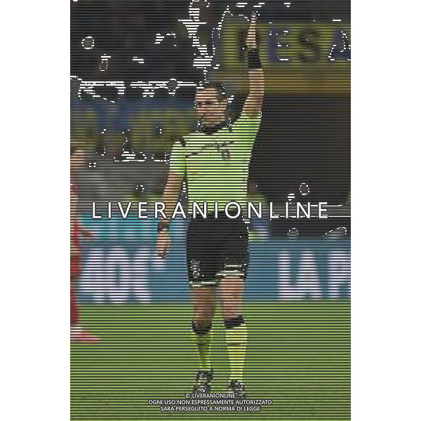 l’arbitro Daniele Doveri di Roma Inter vs Fiorentina Coppa Italia - quarti di finale Milano 29-01-2020 Stadio Giuseppe Meazza - San Siro foto Roberto Garavaglia - ag. Aldo Liverani sas