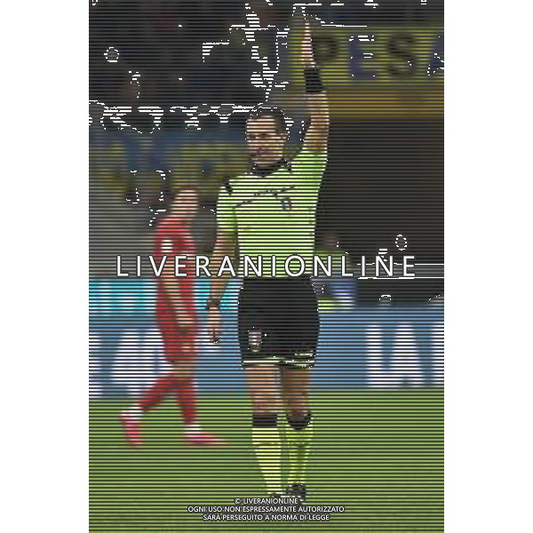 l’arbitro Daniele Doveri di Roma Inter vs Fiorentina Coppa Italia - quarti di finale Milano 29-01-2020 Stadio Giuseppe Meazza - San Siro foto Roberto Garavaglia - ag. Aldo Liverani sas
