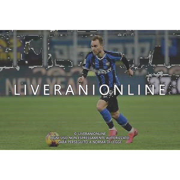 Christian Eriksen (Inter) Inter vs Fiorentina Coppa Italia - quarti di finale Milano 29-01-2020 Stadio Giuseppe Meazza - San Siro foto Roberto Garavaglia - ag. Aldo Liverani sas