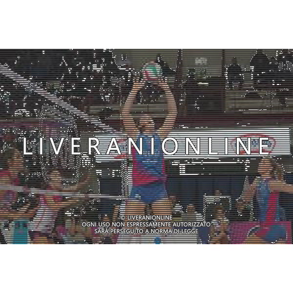 Volley Coppa Italia Femminile 2019/2020 Novara, Italia 29/01/2020 Igor Gorgonzola Novara vs Saugella Monza Nella foto: Isabella Di Iulio, 7 (Saugella Monza) FOTO SALVO BARBAGALLO-ALESSIO MARINI-AG ALDO LIVERANI SAS