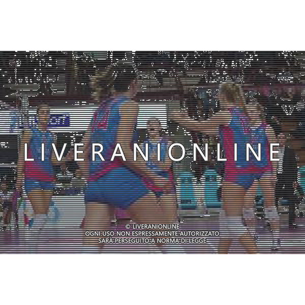 Volley Coppa Italia Femminile 2019/2020 Novara, Italia 29/01/2020 Igor Gorgonzola Novara vs Saugella Monza Nella foto: Esultanza Saugella Monza FOTO SALVO BARBAGALLO-ALESSIO MARINI-AG ALDO LIVERANI SAS