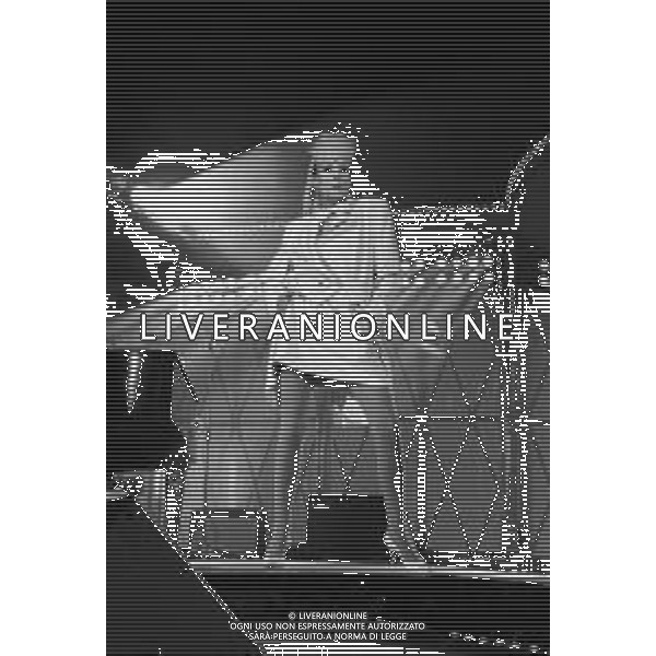 Mostra internazionale di musica leggera, Gondola D\'Oro Venezia 1976 - RETROSPETTIVA Nella foto Donatella Rettore ©Archivio Giovanni Liverani/ AGENZIA ALDO LIVERANI SAS
