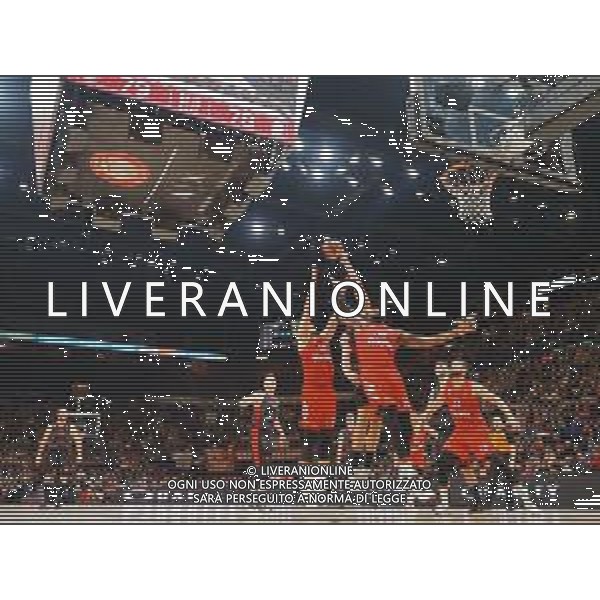 Basket EuroLeague 2019/2020 Milano, Italia 30/01/2020 AX Armani Exchange Milano vs FC Bayern Monaco Nella foto: Micov della AX Armani Exchange Olimpia Milano a rimbalzo ©Savino Paolella - Alessio Marini AGENZIA ALDO LIVERANI SAS