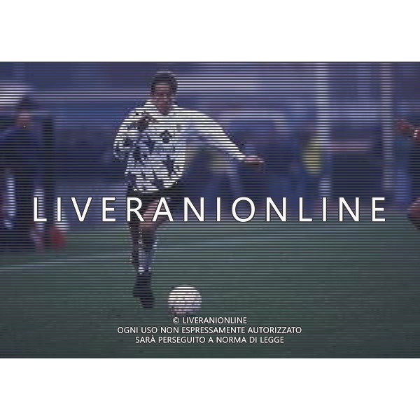 RETROSPETTIVA MASSIMO AMBROSINI CALCIATORE NELLA FOTO MASSIMO AMBROSINI CON LA MAGLIA DEL CESENA CALCIO AG ALDO LIVERANI SAS