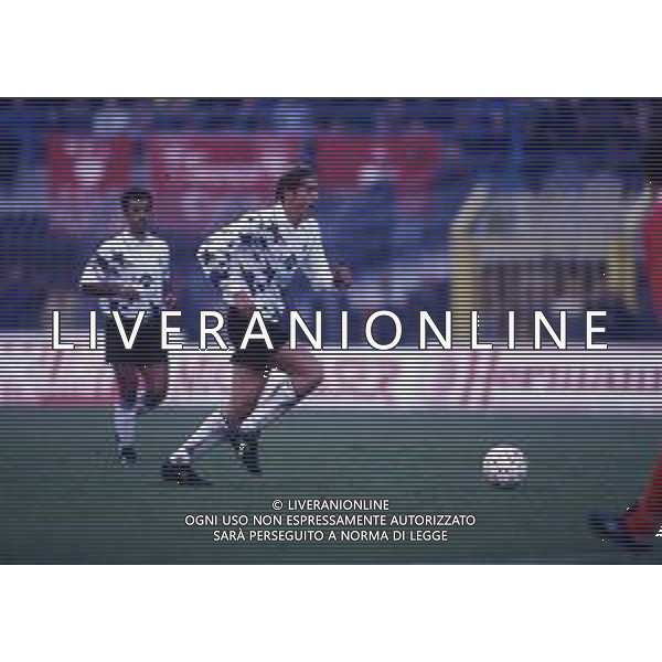 RETROSPETTIVA MASSIMO AMBROSINI CALCIATORE NELLA FOTO MASSIMO AMBROSINI CON LA MAGLIA DEL CESENA CALCIO AG ALDO LIVERANI SAS