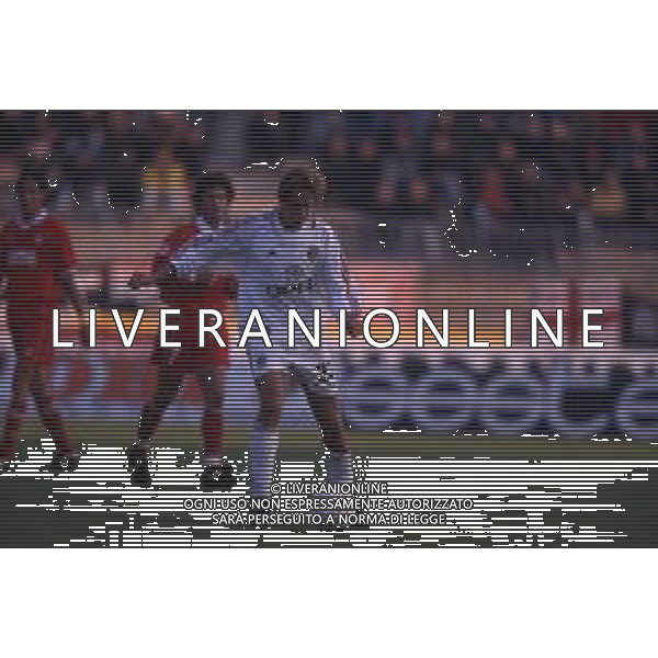 RETROSPETTIVA MASSIMO AMBROSINI CALCIATORE NELLA FOTO MASSIMO AMBROSINI CON LA MAGLIA DEL MILAN CALCIO AG ALDO LIVERANI SAS