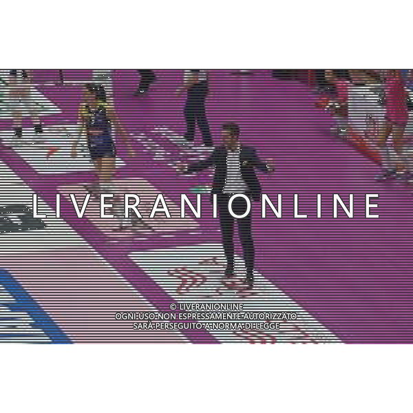 Volley Coppa Italia Femminile 2019/2020 Busto Arsizio, Italia 01/02/2020 Semifinali - Imoco Volley Conegliano vs Savino Del Bene Scandicci Nella foto: Daniele Santarelli, Coach (Imoco Volley Conegliano) FOTO SALVO BARBAGALLO-ALESSIO MARINI-AG ALDO LIVERANI SAS