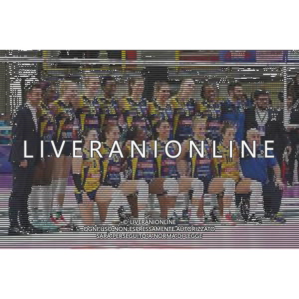 Volley Coppa Italia Femminile 2019/2020 Busto Arsizio, Italia 01/02/2020 Semifinali - Imoco Volley Conegliano vs Savino Del Bene Scandicci Nella foto: La formazione dell\'Imoco Volley Conegliano FOTO SALVO BARBAGALLO-ALESSIO MARINI-AG ALDO LIVERANI SAS