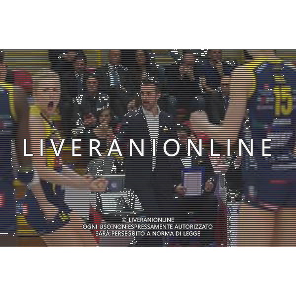 Volley Coppa Italia Femminile 2019/2020 Busto Arsizio, Italia 01/02/2020 Semifinali - Imoco Volley Conegliano vs Savino Del Bene Scandicci Nella foto: Daniele Santarelli, Coach (Imoco Volley Conegliano) FOTO SALVO BARBAGALLO-ALESSIO MARINI-AG ALDO LIVERANI SAS