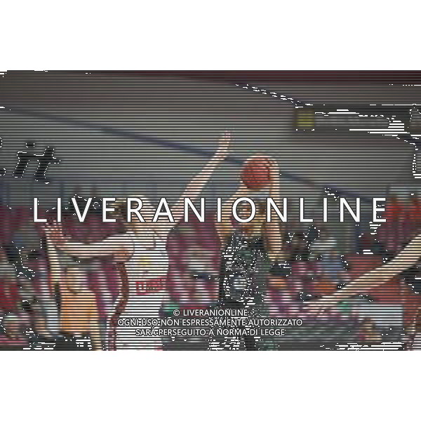 Campionato di Basket Serie A1 Femminile 2019/2020 Venezia, Italia 01/02/2020 Umana Reyer Venezia vs Della Fiore Broni Nella foto: Jaime Nared (Della Fiore Broni) contrastata da Elisa Penna (Umana Reyer Venezia) FOTO MATTIA RADONI-ALESSIO MARINI-AG ALDO LIVERANI SAS