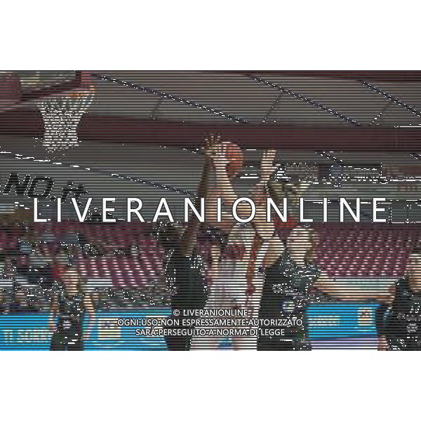 Campionato di Basket Serie A1 Femminile 2019/2020 Venezia, Italia 01/02/2020 Umana Reyer Venezia vs Della Fiore Broni Nella foto: Valeria De Pretto (Umana Reyer Venezia) in azione con Monique Ngo Ndjock (Della Fiore Broni) FOTO MATTIA RADONI-ALESSIO MARINI-AG ALDO LIVERANI SAS