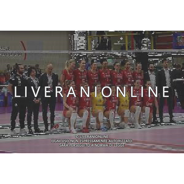 Volley Coppa Italia Femminile 2019/2020 Busto Arsizio, Italia 01/02/2020 Semifinali - Unet E-Work Busto Arsizio vs Saugella Monza Nella foto: Unet E-Work Busto Arsizio FOTO SALVO BARBAGALLO-ALESSIO MARINI-AG ALDO LIVERANI SAS