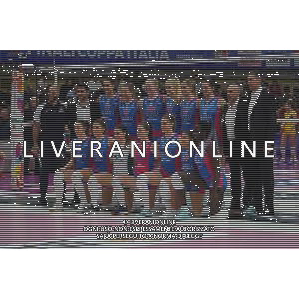 Volley Coppa Italia Femminile 2019/2020 Busto Arsizio, Italia 01/02/2020 Semifinali - Unet E-Work Busto Arsizio vs Saugella Monza Nella foto: Saugella Monza FOTO SALVO BARBAGALLO-ALESSIO MARINI-AG ALDO LIVERANI SAS