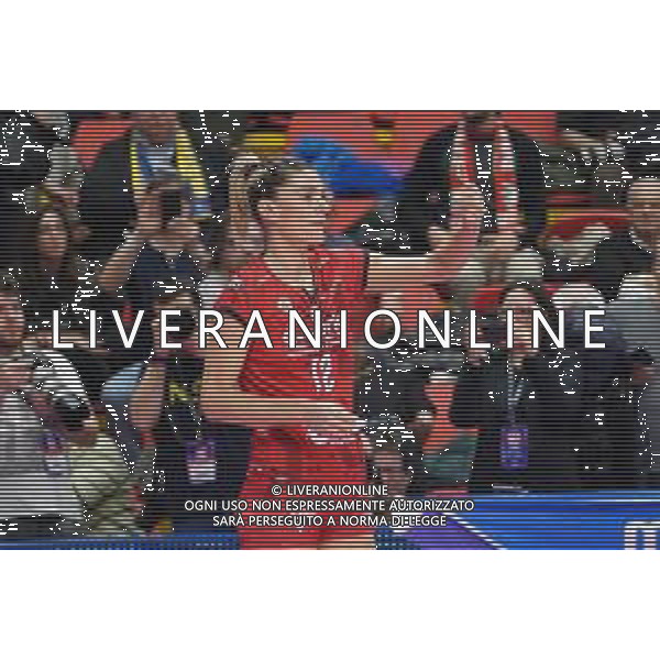Volley Coppa Italia Femminile 2019/2020 Busto Arsizio, Italia 01/02/2020 Semifinali - Unet E-Work Busto Arsizio vs Saugella Monza Nella foto: Francesca Piccinini, 12 (Unet E-Work Busto Arsizio) FOTO SALVO BARBAGALLO-ALESSIO MARINI-AG ALDO LIVERANI SAS