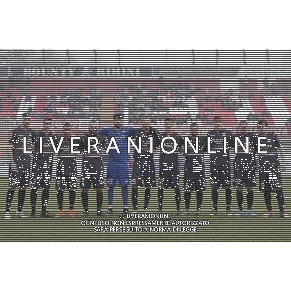 Rimini - Carpi Campionato di calcio serie C girone B 02/02/2020 nella foto: formazione del carpi ©Claudio Zamagni/Agenzia Aldo Liverani / AGENZIA ALDO LIVERANI SAS