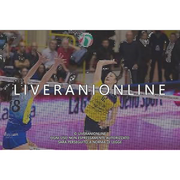 Volley Coppa Italia Femminile 2019/2020 Busto Arsizio, Italia 02/02/2020 Finale Serie A2 - Omag San Giovanni in Marignano vs Delta Informatica Trentino Nella foto: schiacciata di Eleonora Furlan (Delta Informatica Trentino) FOTO ELISA CALABRESE-ALESSIO MARINI-AG ALDO LIVERANI SAS