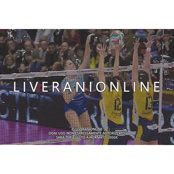 Volley Coppa Italia Femminile 2019/2020 Busto Arsizio, Italia 02/02/2020 Finale Serie A2 - Omag San Giovanni in Marignano vs Delta Informatica Trentino Nella foto: schiacciata di Alice Pamio (Omag S.Giovanni In Marignano) FOTO ELISA CALABRESE-ALESSIO MARINI-AG ALDO LIVERANI SAS