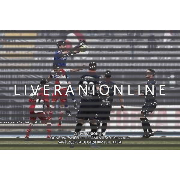 Rimini - Carpi Campionato di calcio serie C girone B 02/02/2020 nella foto: Nobile Tommaso(Carpi f.c. 1909) parata ©Claudio Zamagni/Agenzia Aldo Liverani / AGENZIA ALDO LIVERANI SAS