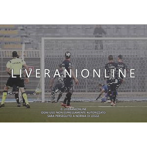 Rimini - Carpi Campionato di calcio serie C girone B 02/02/2020 nella foto: goal di Codromaz Roberto (Rimini fc) ©Claudio Zamagni/Agenzia Aldo Liverani / AGENZIA ALDO LIVERANI SAS