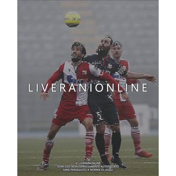 Rimini - Carpi Campionato di calcio serie C girone B 02/02/2020 nella foto: Montanari Andrea (Rimini fc) Pezzi Enrico(Carpi f.c. 1909) ©Claudio Zamagni/Agenzia Aldo Liverani / AGENZIA ALDO LIVERANI SAS