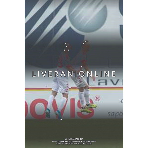 Campionato di Calcio Serie C - Lega Pro 2019/2020 Padova, Italia 02/02/2020 Padova vs Pesaro Nella foto: L\'esultanza di Pompeu Da Silva Ronaldo (Padova) per il goal FOTO MATTIA RADONI-ALESSIO MARINI-AG ALDO LIVERANI SAS
