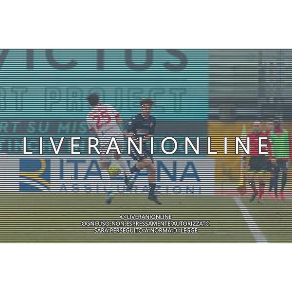 Campionato di Calcio Serie C - Lega Pro 2019/2020 Padova, Italia 02/02/2020 Padova vs Pesaro Nella foto: Ivan Rondanini (Padova) in contrasto con Davide Voltan (Vis Pesaro) FOTO MATTIA RADONI-ALESSIO MARINI-AG ALDO LIVERANI SAS