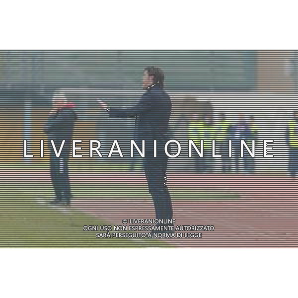 Campionato di Calcio Serie C - Lega Pro 2019/2020 Padova, Italia 02/02/2020 Padova vs Pesaro Nella foto: L\'allenatore del Vis Pesaro Simone Pavan FOTO MATTIA RADONI-ALESSIO MARINI-AG ALDO LIVERANI SAS