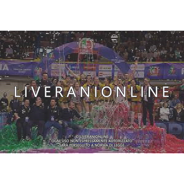 Volley Coppa Italia Femminile 2019/2020 Busto Arsizio, Italia 02/02/2020 Finale Serie A2 - Omag San Giovanni in Marignano vs Delta Informatica Trentino Nella foto: premiazione (Delta Informatica Trentino) FOTO ELISA CALABRESE-ALESSIO MARINI-AG ALDO LIVERANI SAS