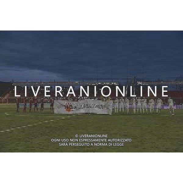 Campionato di Calcio Serie C - Lega Pro 2019/2020 Pontedera, Italia 02/02/2020 Pontedera vs Juventus U23 Nella foto: Le squadre a centrocampo FOTO FABIO FAGIOLINI-ALESSIO MARINI-AG ALDO LIVERANI SAS