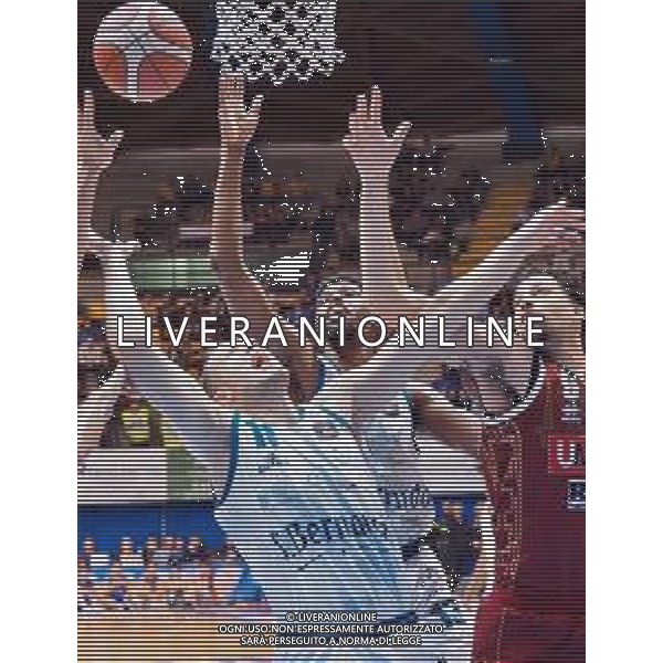 Campionato di Basket Serie A 2019/2020 Desio, Italia 02/02/2020 Acqua S. Bernardo Cantu vs Umana Reyer Venezia Nella foto: La Torre della S.Bernardo Cantu contrastato da Daye della Umana Reyer Venezia FOTO SAVINO PAOLELLA-ALESSIO MARINI-AG ALDO LIVERANI SAS