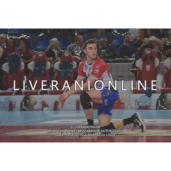Campionato di Volley Superlega Serie A 2019/2020 Civitanova, Italia 02/02/2020 Cucine Lube Civitanova - Calzedonia Verona Nella foto: Balaso Fabio (Cucine Lube Civitanova) FOTO ROBERTO BARTOMEOLI-ALESSIOMARINI-AG ALDO LIVERANI SAS