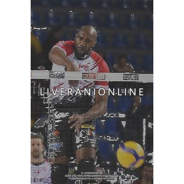 Campionato di Volley Superlega Serie A 2019/2020 Civitanova, Italia 02/02/2020 Cucine Lube Civitanova - Calzedonia Verona Nella foto: Simon Robertlandy (Cucine Lube Civitanova) FOTO ROBERTO BARTOMEOLI-ALESSIOMARINI-AG ALDO LIVERANI SAS