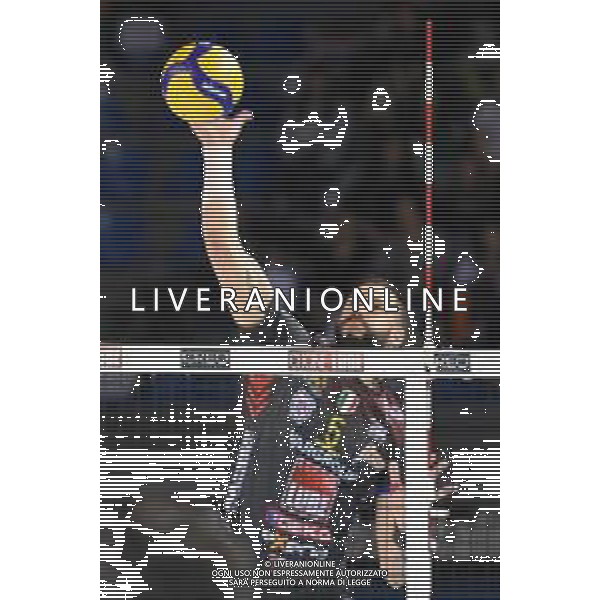 Campionato di Volley Superlega Serie A 2019/2020 Civitanova, Italia 02/02/2020 Cucine Lube Civitanova - Calzedonia Verona Nella foto: Juantorena Osmany (Cucine Lube Civitanova) FOTO ROBERTO BARTOMEOLI-ALESSIOMARINI-AG ALDO LIVERANI SAS