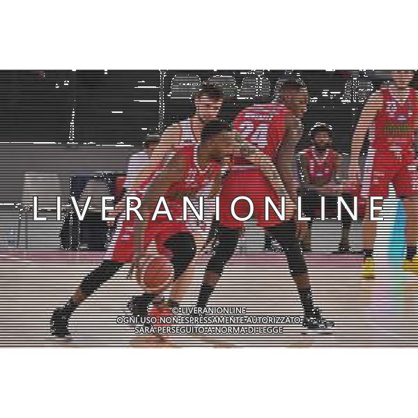 Campionato di Basket Serie A 2019/2020 Roma, Italia 02/02/2020 Virtus Roma vs OriOra Pistoia Nella foto: OriOra Pistoia in attacco con Zabian Dowdell (OriOra Pistoia) FOTO CARLO CAPPUCCITTI-ALESSIO MARINI-AG ALDO LIVERANI SAS