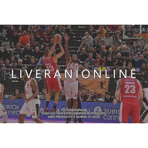 Campionato di Basket Serie A 2019/2020 Roma, Italia 02/02/2020 Virtus Roma vs OriOra Pistoia Nella foto: Jean Salumu (OriOra Pistoia) al tiro FOTO CARLO CAPPUCCITTI-ALESSIO MARINI-AG ALDO LIVERANI SAS