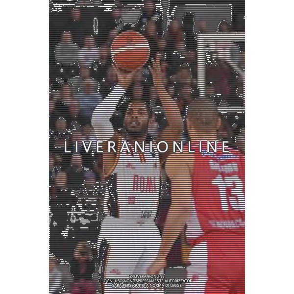 Campionato di Basket Serie A 2019/2020 Roma, Italia 02/02/2020 Virtus Roma vs OriOra Pistoia Nella foto: Jerome DYSON guardia (Virtus Roma) al tiro FOTO CARLO CAPPUCCITTI-ALESSIO MARINI-AG ALDO LIVERANI SAS