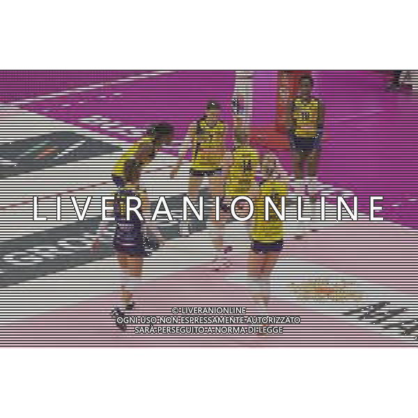 Volley Coppa Italia Femminile 2019/2020 Busto Arsizio, Italia 02/02/2020 Finale 2020 - Imoco Conegliano vs Unet E-work Yamamay Busto Arsizio Nella foto: esultanza (Imoco Conegliano) FOTO ELISA CALABRESE-ALESSIO MARINI-AG ALDO LIVERANI SAS