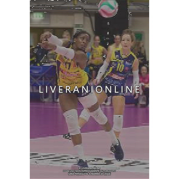 Volley Coppa Italia Femminile 2019/2020 Busto Arsizio, Italia 02/02/2020 Finale 2020 - Imoco Conegliano vs Unet E-work Yamamay Busto Arsizio Nella foto: bagher di Miriam Sylla (Imoco Conegliano) FOTO ELISA CALABRESE-ALESSIO MARINI-AG ALDO LIVERANI SAS