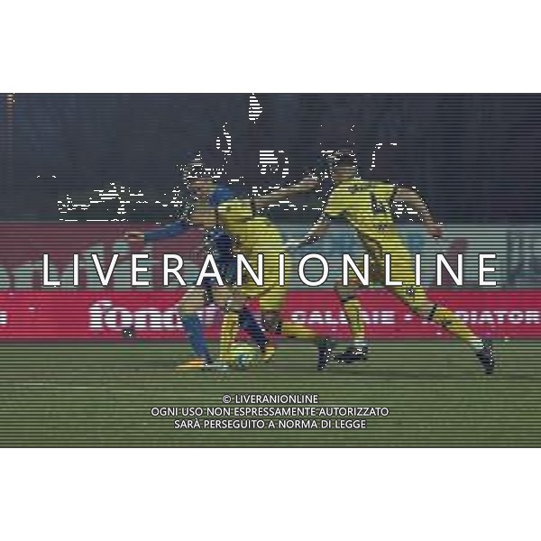 Gol 1-0 Miracoli Luca , Feralpisalo vs Modena Campionato calcio Lega pro serie c, Salo 2 febbraio 2020. Fotolive Filippo Venezia/ AGENZIA ALDO LIVERANI SAS