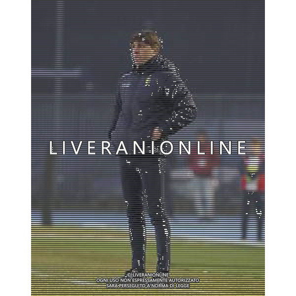 Michele Mignani allenatore del Modena , Feralpisalo vs Modena Campionato calcio Lega pro serie c, Salo 2 febbraio 2020. Fotolive Filippo Venezia/ AGENZIA ALDO LIVERANI SAS