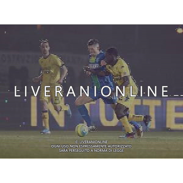 Scarsella Fabio e ojindamola , Feralpisalo vs Modena Campionato calcio Lega pro serie c, Salo 2 febbraio 2020. Fotolive Filippo Venezia/ AGENZIA ALDO LIVERANI SAS