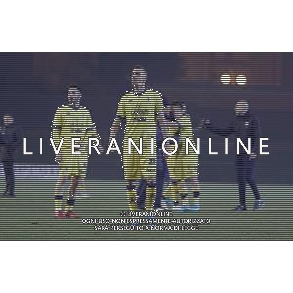 Delusione finale Modena, Feralpisalo vs Modena Campionato calcio Lega pro serie c, Salo 2 febbraio 2020. Fotolive Filippo Venezia/ AGENZIA ALDO LIVERANI SAS