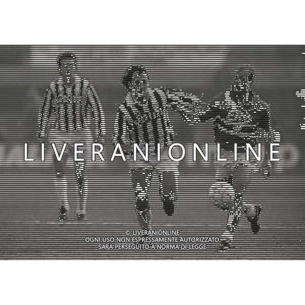 24-01-1990 TORINO COPPA ITALIA JUVENTUS SAMPDORIA 2-1 NELLA FOTO LUIGI DE AGOSTINI E ATTILIO LOMBARDO AG ALDO LIVERANI SAS