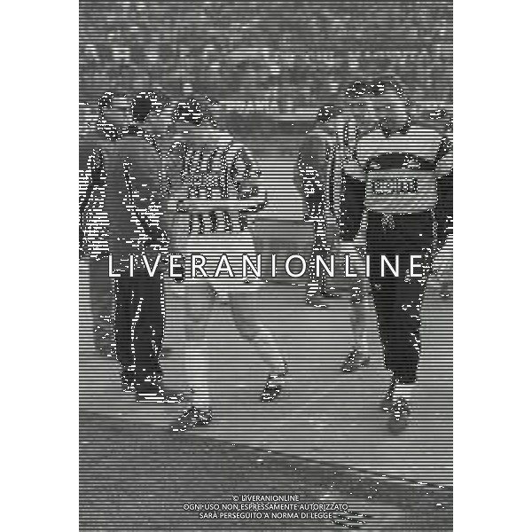 24-01-1990 TORINO COPPA ITALIA JUVENTUS SAMPDORIA 2-1 NELLA FOTO ROBERTO TRICELLA E STEFANO TACCONI AG ALDO LIVERANI SAS