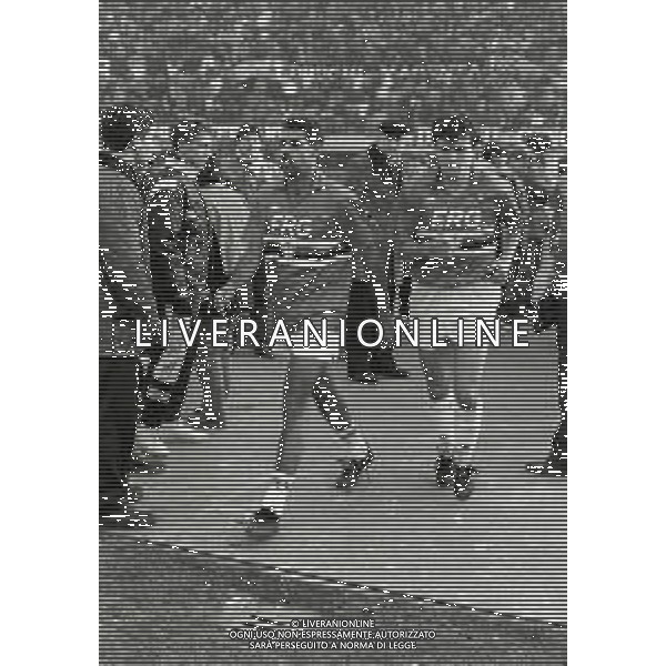 24-01-1990 TORINO COPPA ITALIA JUVENTUS SAMPDORIA 2-1 NELLA FOTO TONINO CEREZO E FAUSTO PARI AG ALDO LIVERANI SAS
