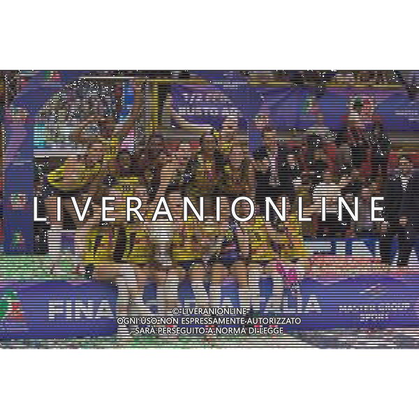 Volley Coppa Italia Femminile 2019/2020 Busto Arsizio, Italia 02/02/2020 Finale 2020 - Imoco Conegliano vs Unet E-work Yamamay Busto Arsizio Nella foto: premiazione (Imoco Conegliano) FOTO ELISA CALABRESE-ALESSIO MARINI-AG ALDO LIVERANI SAS