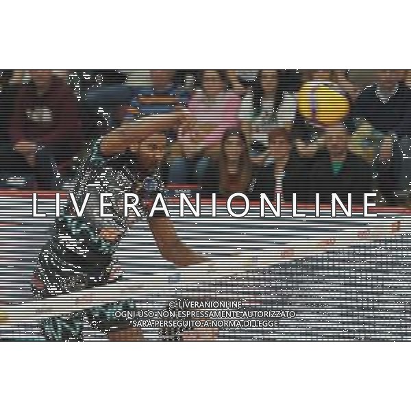 Campionato di Volley Superlega Serie A 2019/2020 Perugia, Italia 02/02/2020 Sir Safety Conad Perugia vs Kioene Padova Nella foto: wilfredo leon venero (n.9 schiacciatore sir safety conad perugia) schiaccia ©Loris Cerquiglini - Alessio Marini / AGENZIA ALDO LIVERANI SAS