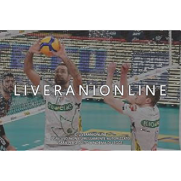Campionato di Volley Superlega Serie A 2019/2020 Perugia, Italia 02/02/2020 Sir Safety Conad Perugia vs Kioene Padova Nella foto: travica dragan (n.13 palleggiatore kioene padova) alza ©Loris Cerquiglini - Alessio Marini / AGENZIA ALDO LIVERANI SAS