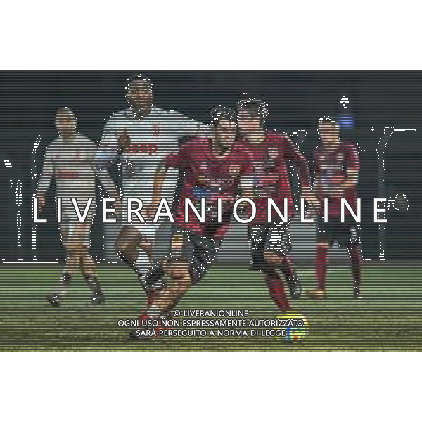 Campionato di Calcio Serie C - Lega Pro 2019/2020 Pontedera, Italia 02/02/2020 Pontedera vs Juventus U23 Nella foto: Andrea Caponi (P) supera Idrissa Toure (J) FOTO FABIO FAGIOLINI-ALESSIO MARINI-AG ALDO LIVERANI SAS