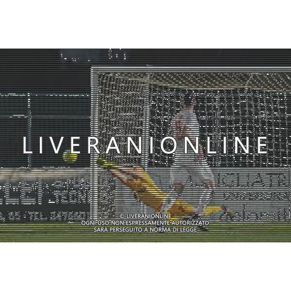 Campionato di Calcio Serie C - Lega Pro 2019/2020 Pontedera, Italia 02/02/2020 Pontedera vs Juventus U23 Nella foto: Leonardo Loria (J) nega il vantaggio al Pontedera FOTO FABIO FAGIOLINI-ALESSIO MARINI-AG ALDO LIVERANI SAS